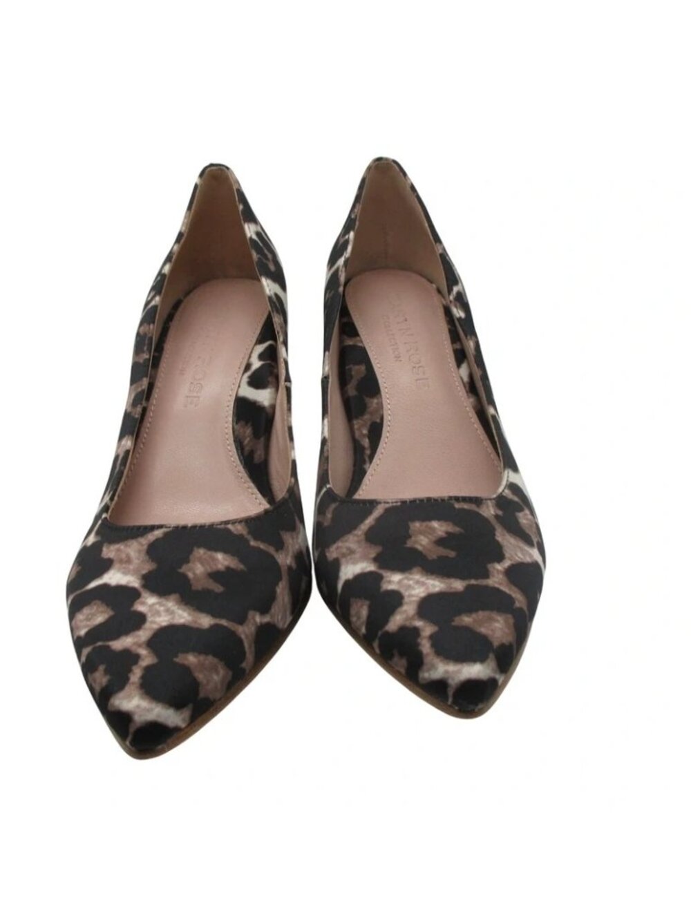 Taryn Rose Collection Stiletto Slip On Women's Leopard Print Pointed Toe 6.5 - Picture 3 of 8